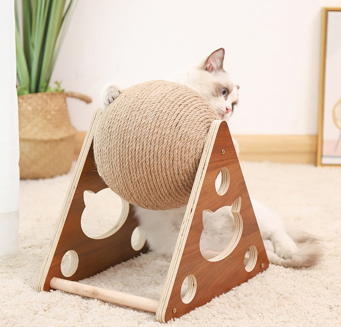 Cat Scratcher Sisal Rope Ball