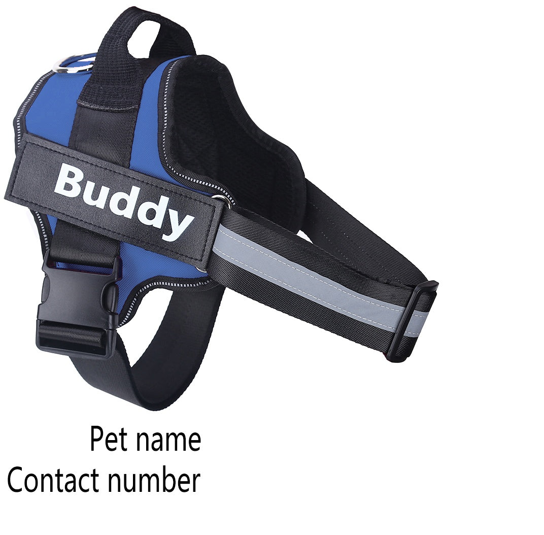 Personalized Dog Harness (Small & Large Dog Custom)