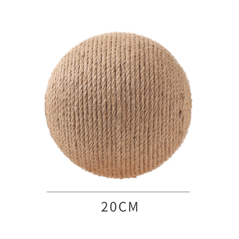 Cat Scratcher Sisal Rope Ball